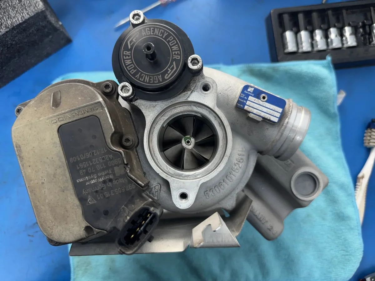 Porsche 997 BV50 VTG turbocharger complete assembly